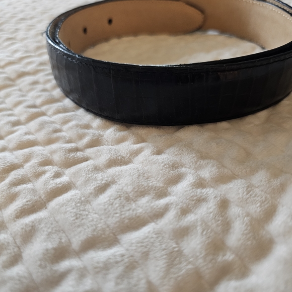 Brighton Black Leather Women's Belt - Picture 2 of 5